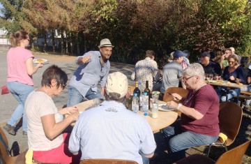 Freundschaftsspiel und gemütliches Beisammensein mit den Boule-Freunden aus Nidderau-Heldenbergen am Sonntag, 14. Oktober