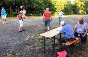 Erstmals auf unserem neuen Vereinsgelände im Mai 2017